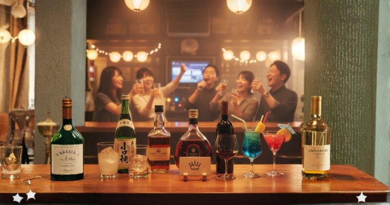 並ぶお酒