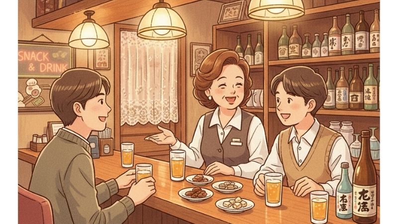 スナック意味