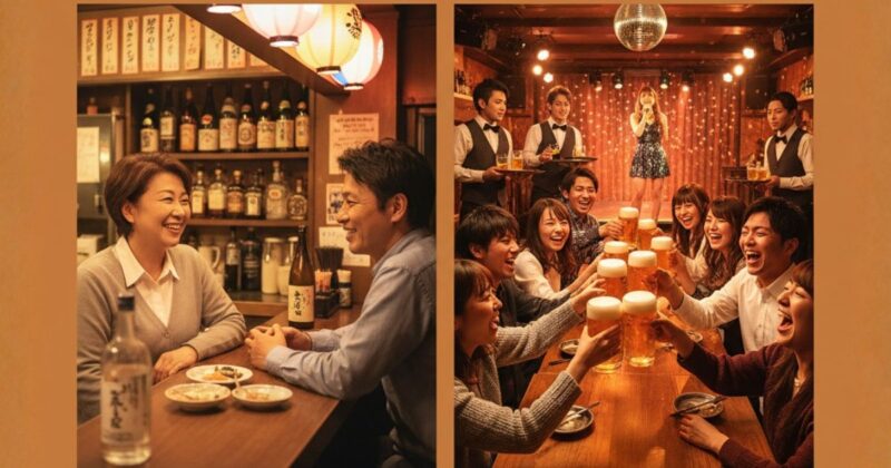 接客の違い